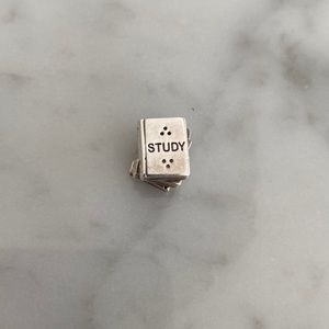 Text book Pandora charm